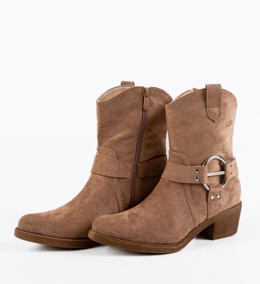 Botine dama Szymo Khaki - Img 4