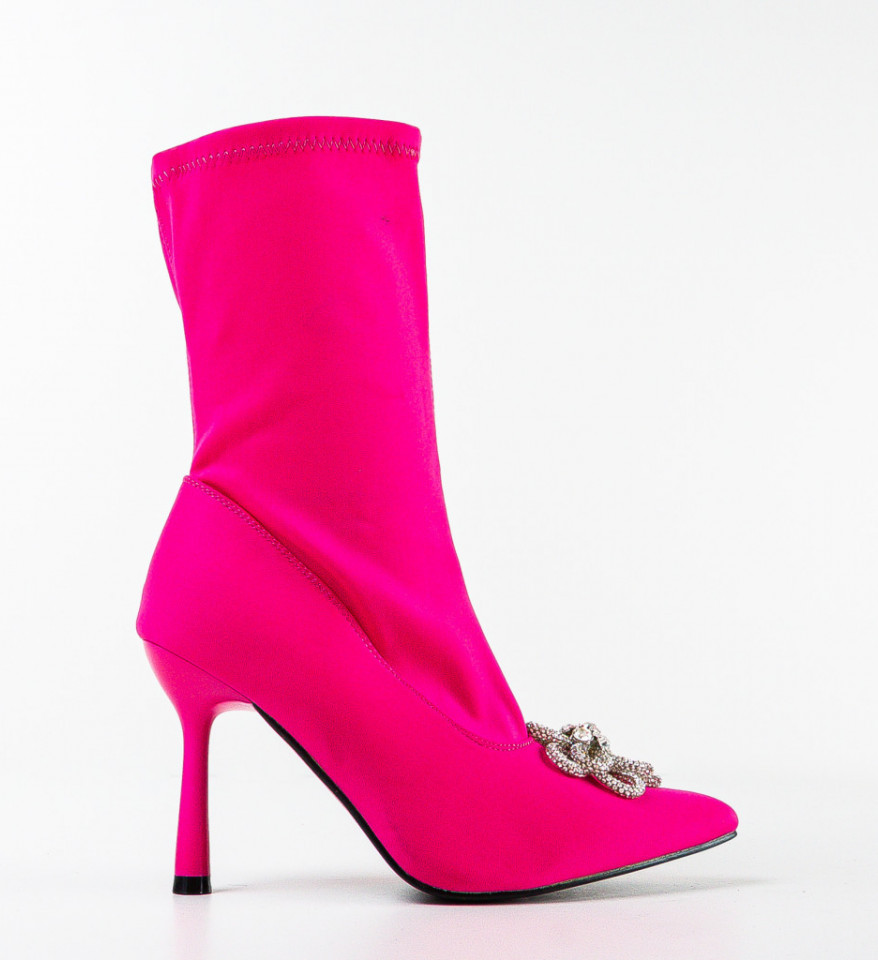 Botine dama Terynz Fuchsia