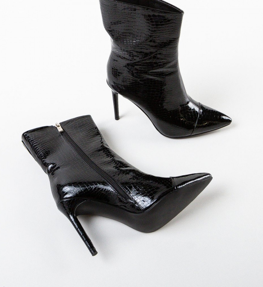 Botine dama Yassin Negre - Img 3