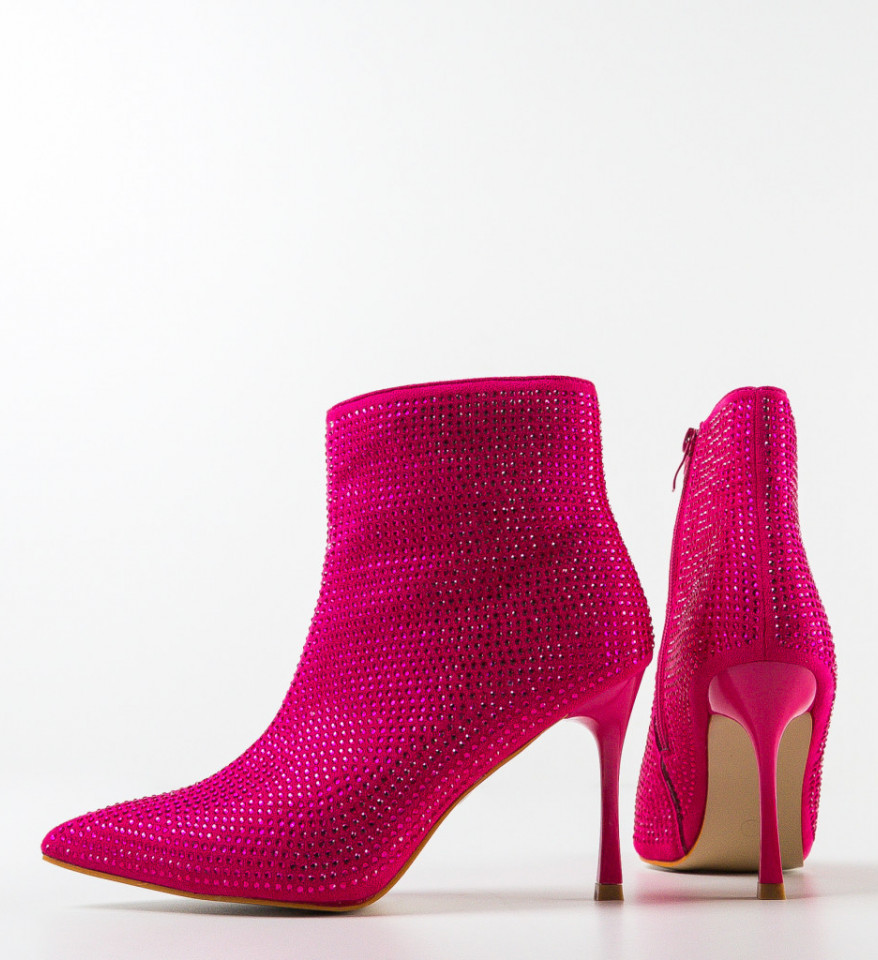 Botine dama Zayne Fuchsia - Img 3
