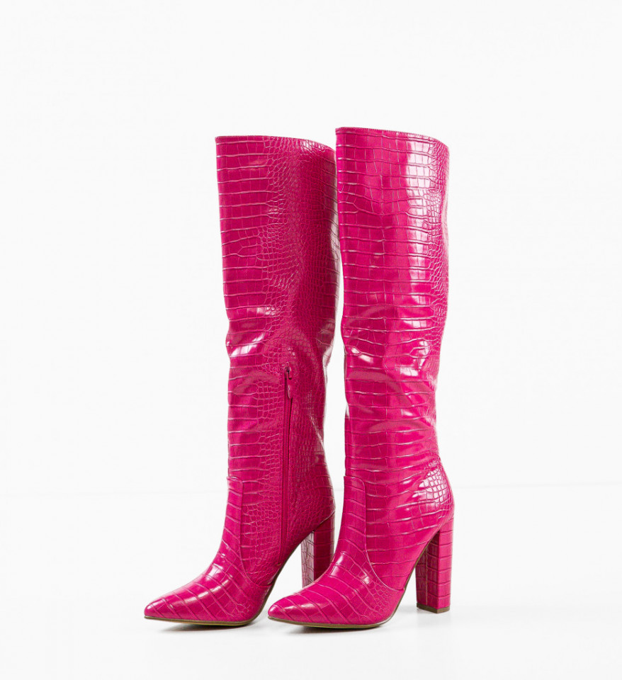 Cizme dama Joan Fuchsia - Img 2