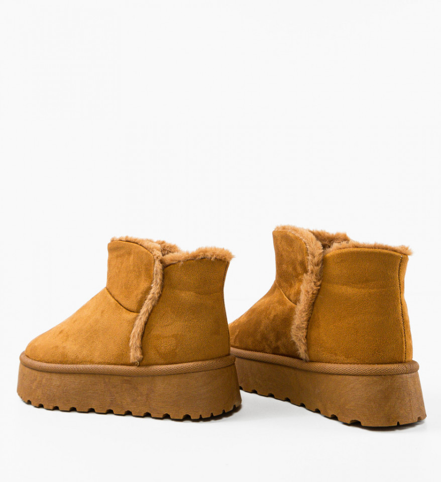 Cizme tip Ug Cleo Camel - Img 4