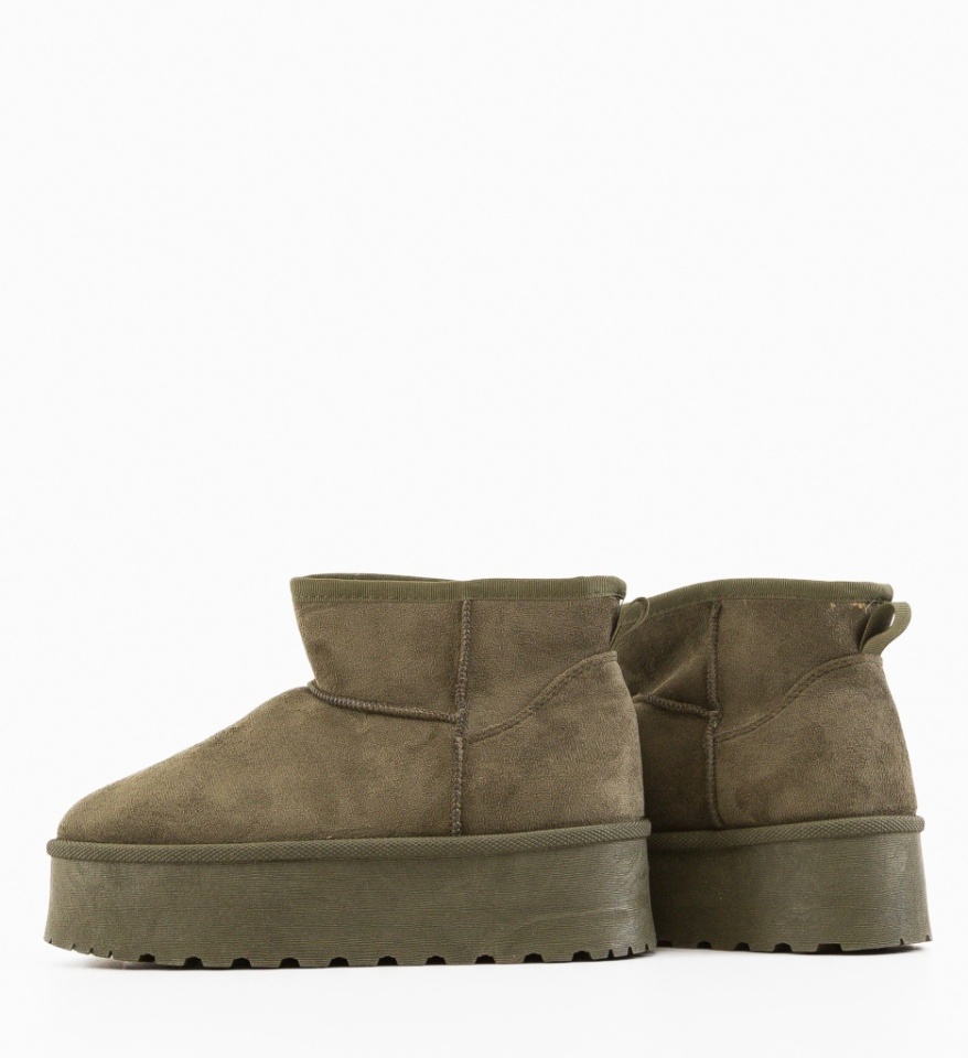 Cizme tip UG Latte Khaki - Img 6