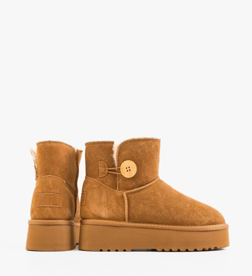 Cizme tip Ug Rutta Camel - Img 5