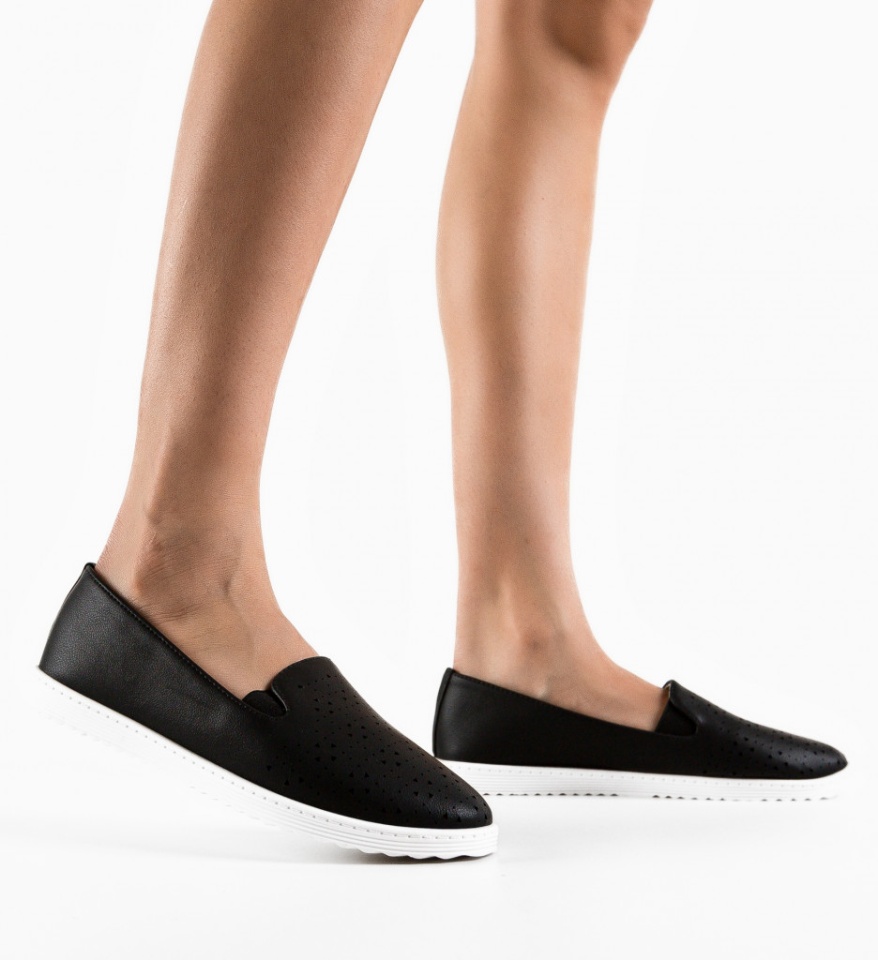 Espadrile Casual Frark Negri - Img 6