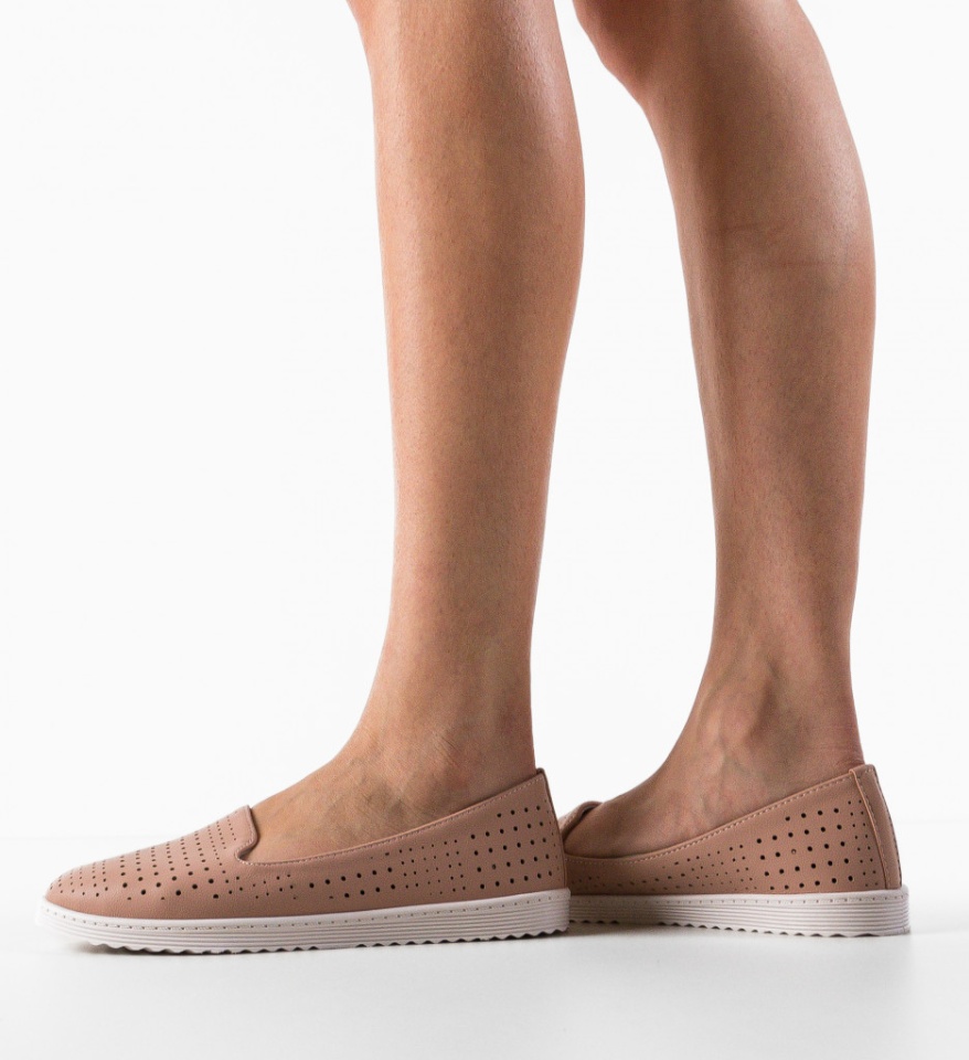 Espadrile Casual Jekare Roz - Img 6