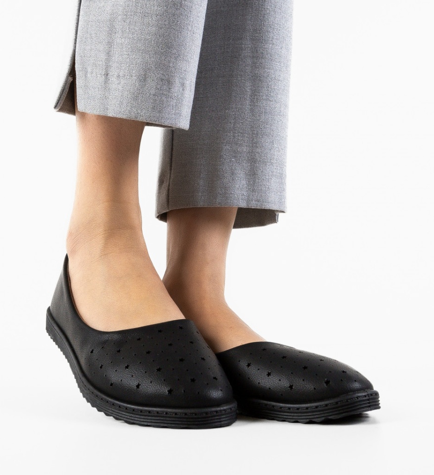 Espadrile Casual Tribac Negri - Img 5