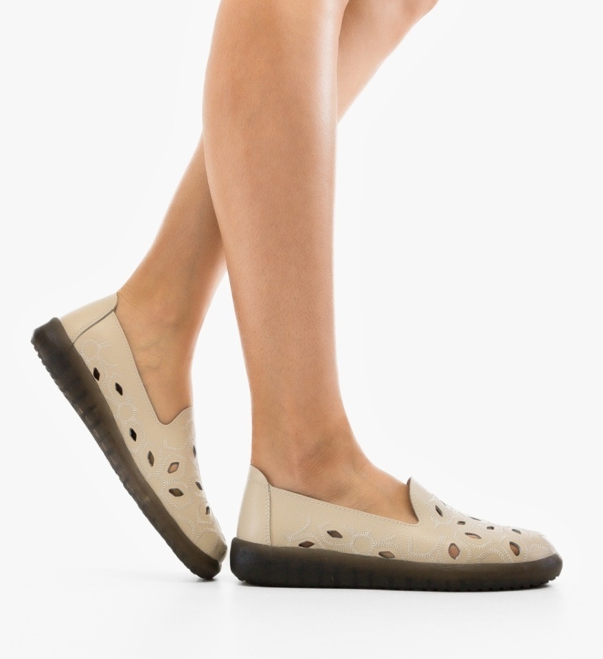 Espadrile dama Deras Bej - Img 3