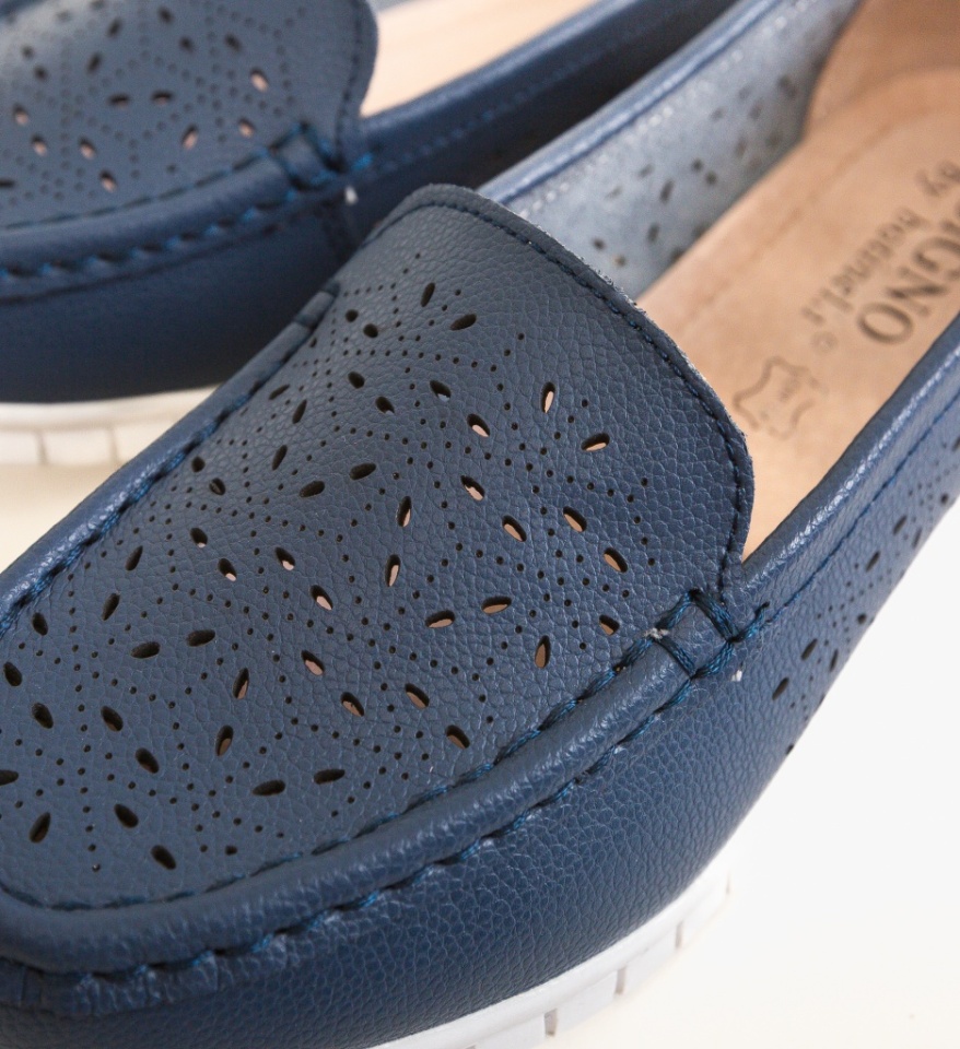 Espadrile dama Skrell Albastri 2 - Img 2
