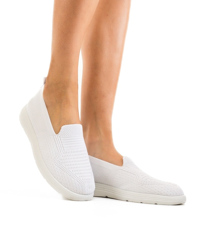 Espadrile dama Thato Albe - Img 6