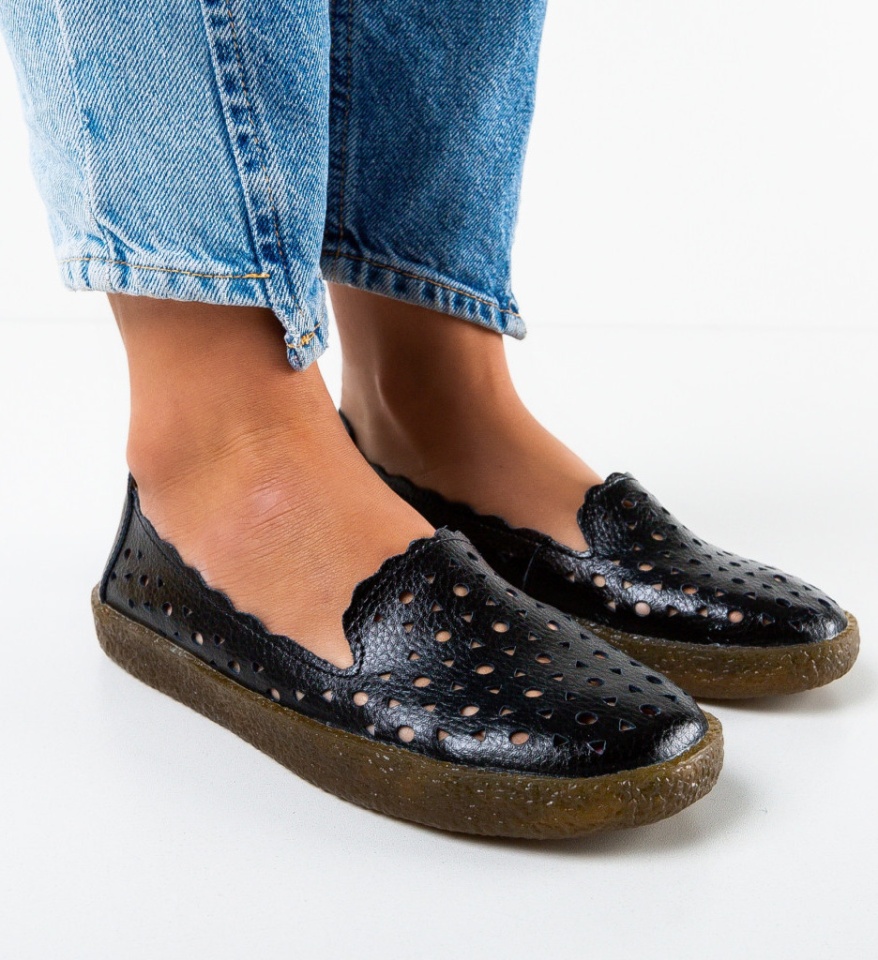 Espadrile dama Yajam Negre - Img 6