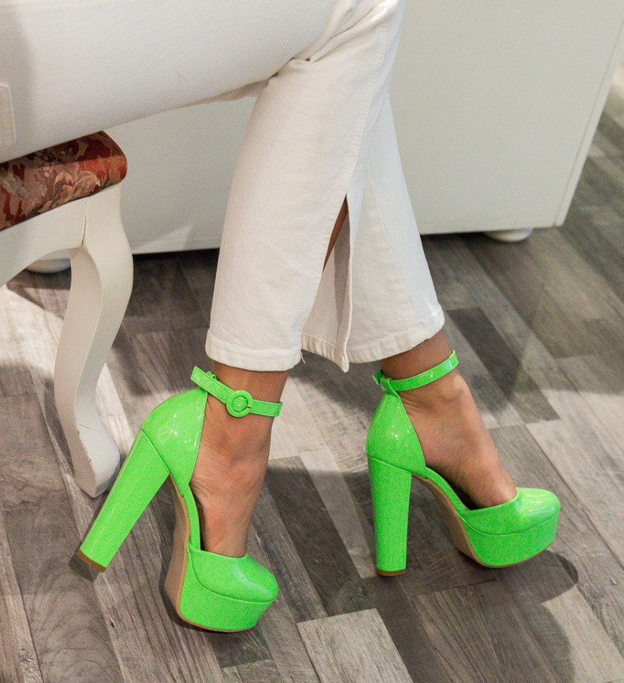 Pantofi Atkins Verzi Neon - Img 3