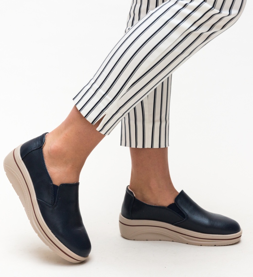 Pantofi Casual Alpino Bleumarin - Img 11