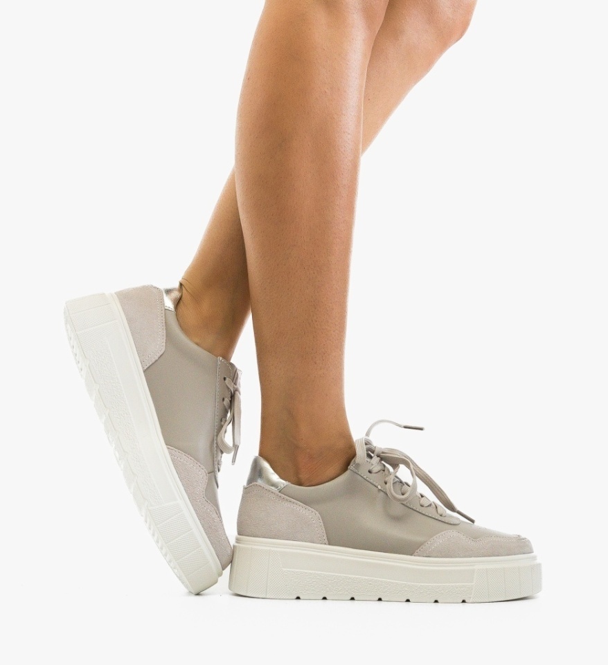 Pantofi Casual Antonin Gri - Img 2