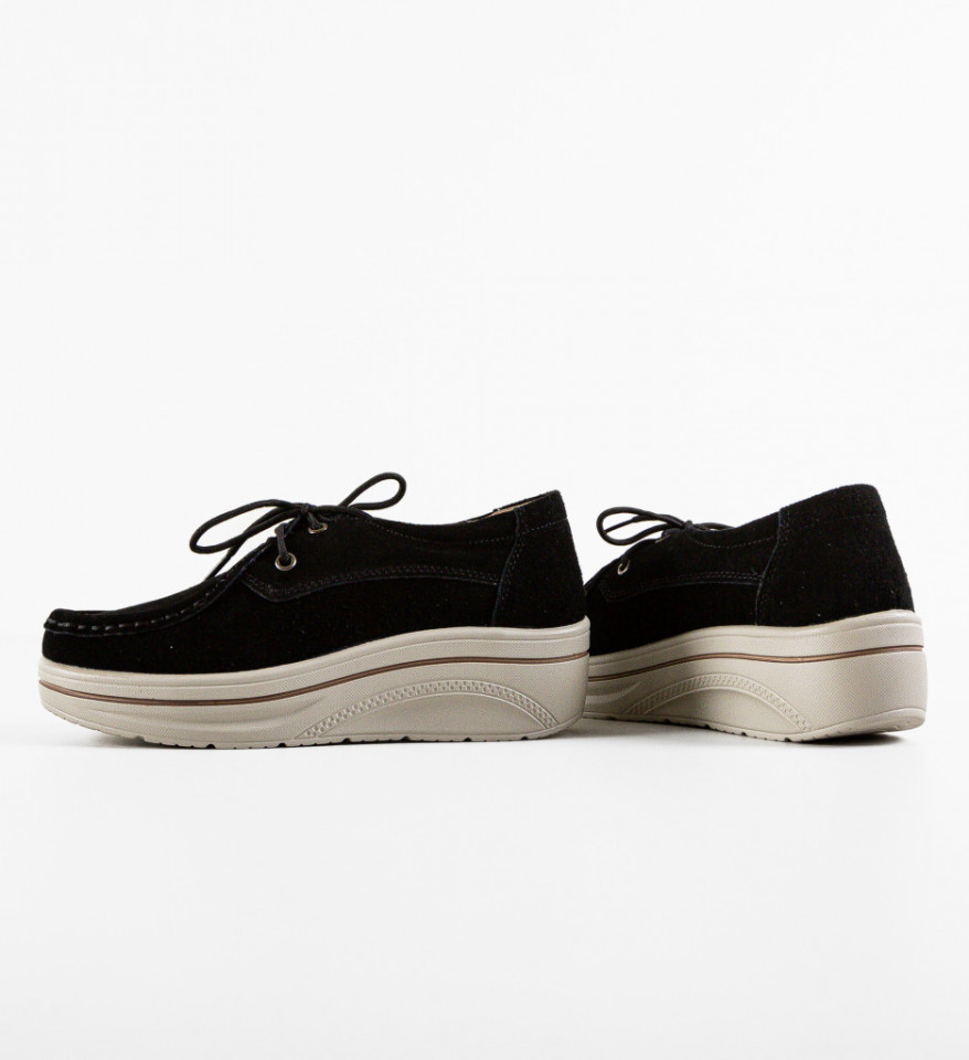 Pantofi Casual Auron Negri - Img 3