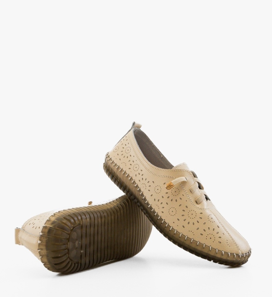 Pantofi Casual Azukar Bej - Img 4