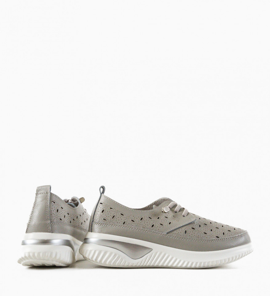 Pantofi Casual Balaj Gri - Img 2