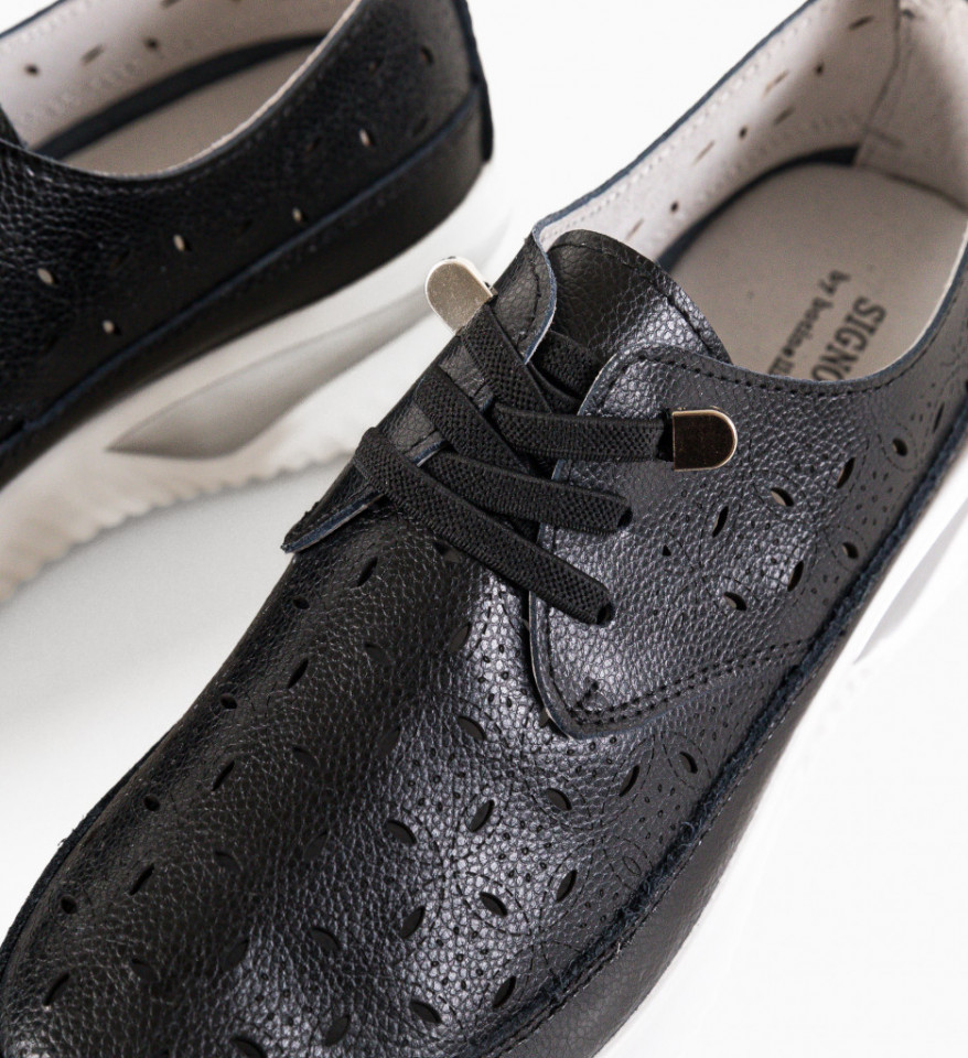 Pantofi Casual Balaj Negri - Img 3