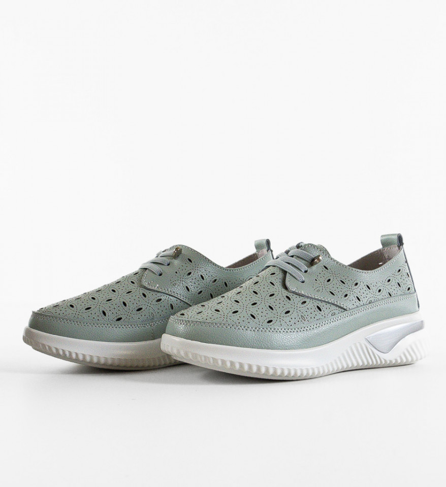 Pantofi Casual Balaj Verzi - Img 3