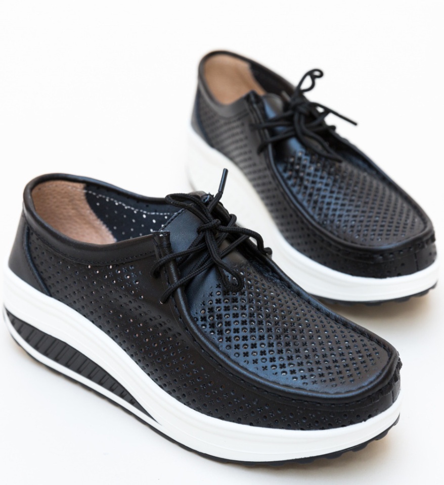 Pantofi Casual Baroco Negri - Img 10