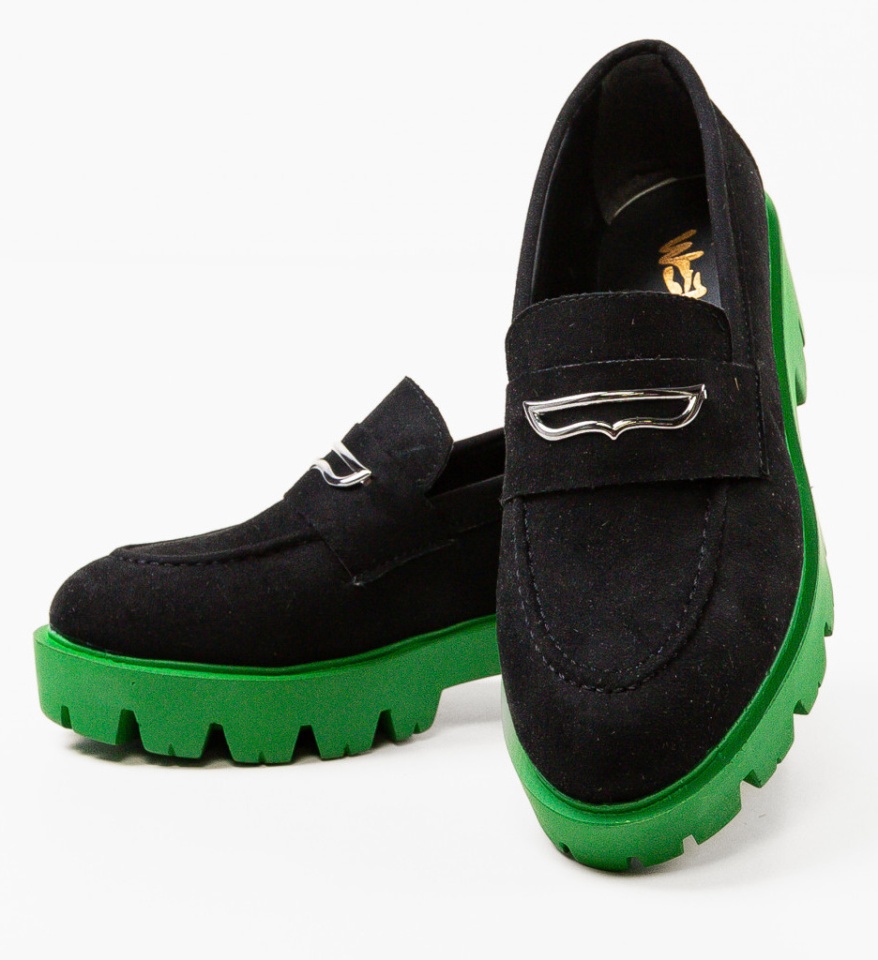Pantofi Casual Beikrols Negri - Img 2