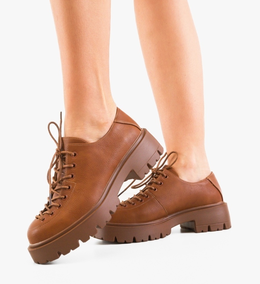 Pantofi Casual Berabe Camel 2 - Img 4