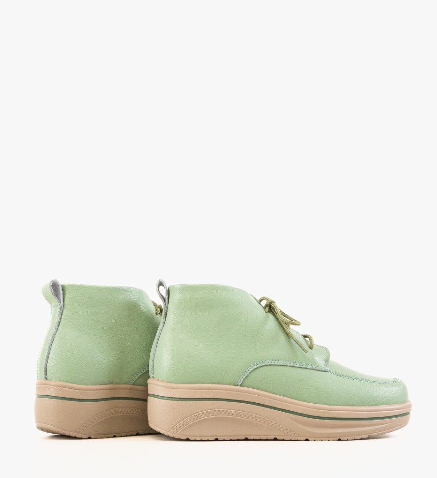 Pantofi Casual Bergamon Verzi - Img 2