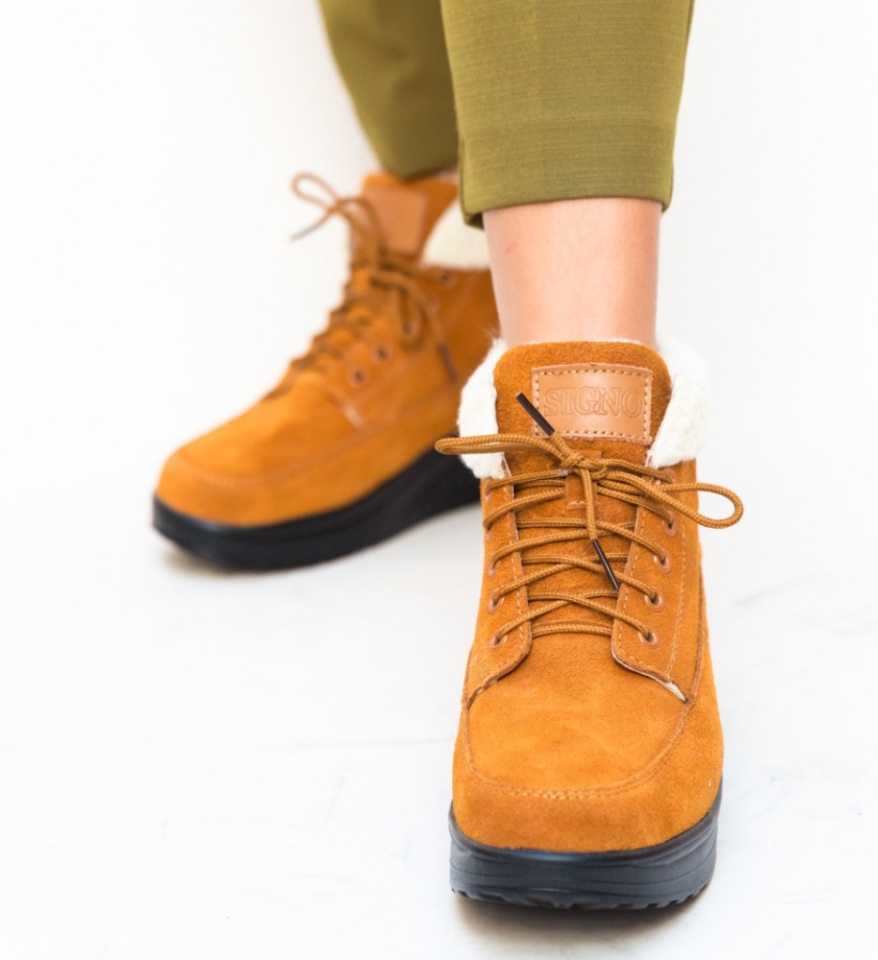 Pantofi Casual Blind Camel - Img 10