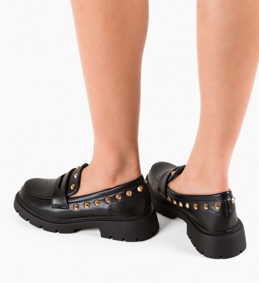 Pantofi Casual Byrd Negri - Img 5