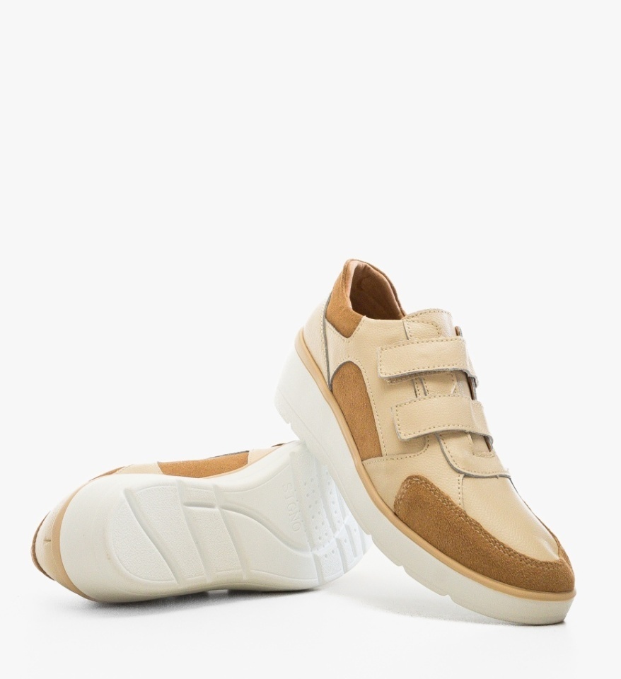 Pantofi Casual Cleon Bej - Img 2