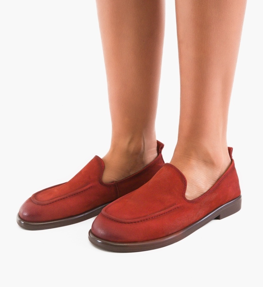 Pantofi Casual Crast Rosii - Img 5