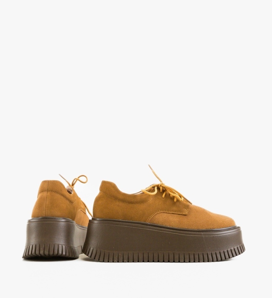 Pantofi casual dama Benve Camel - Img 5
