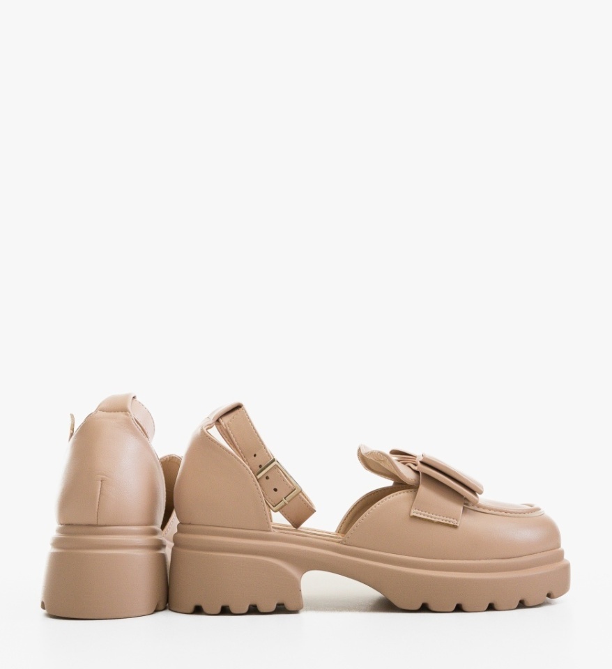 Pantofi casual dama Caradon Bej - Img 3