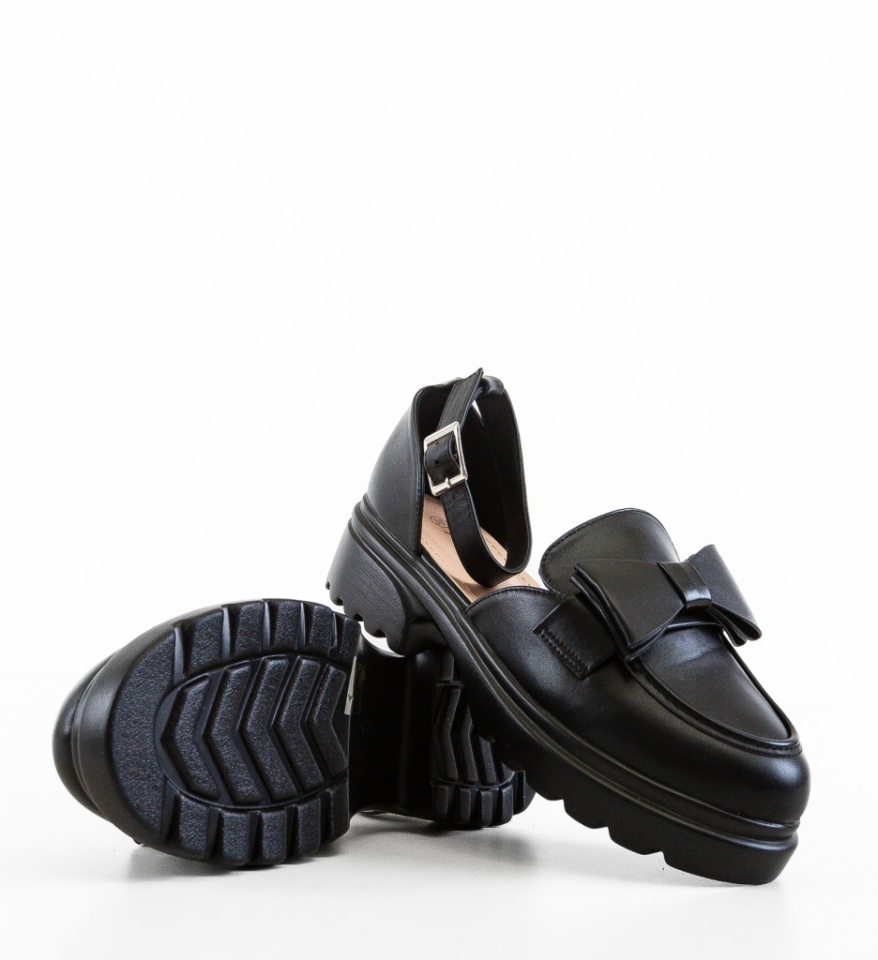 Pantofi casual dama Caradon Negri 2 - Img 5