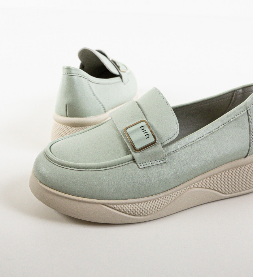 Pantofi casual dama Catlyn Verzi - Img 3