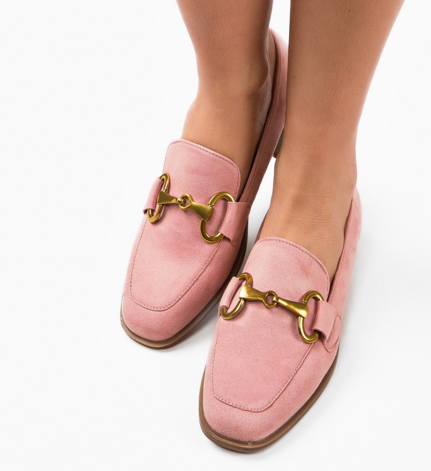 Pantofi Casual dama Cloe Roz - Img 5