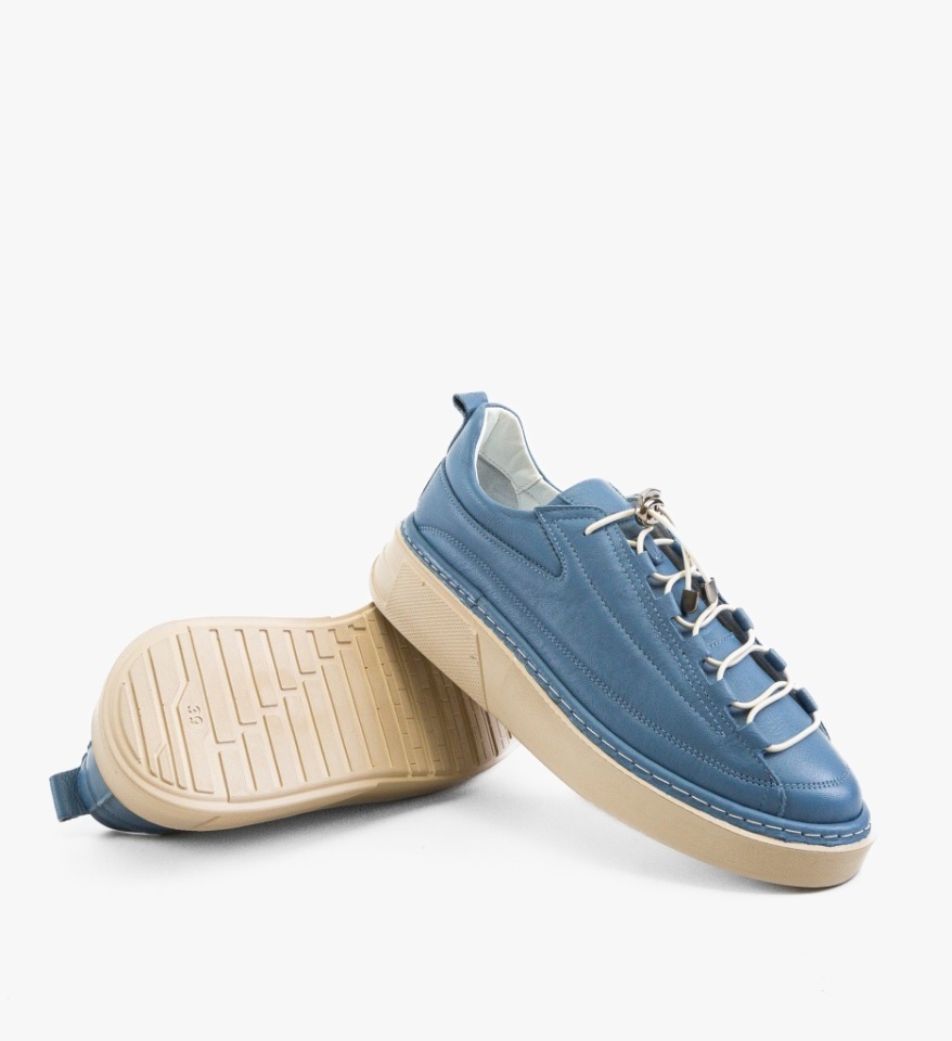 Pantofi casual dama Danubys Albastri - Img 3