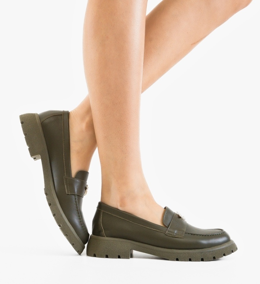 Pantofi casual dama Fosere Verzi - Img 11