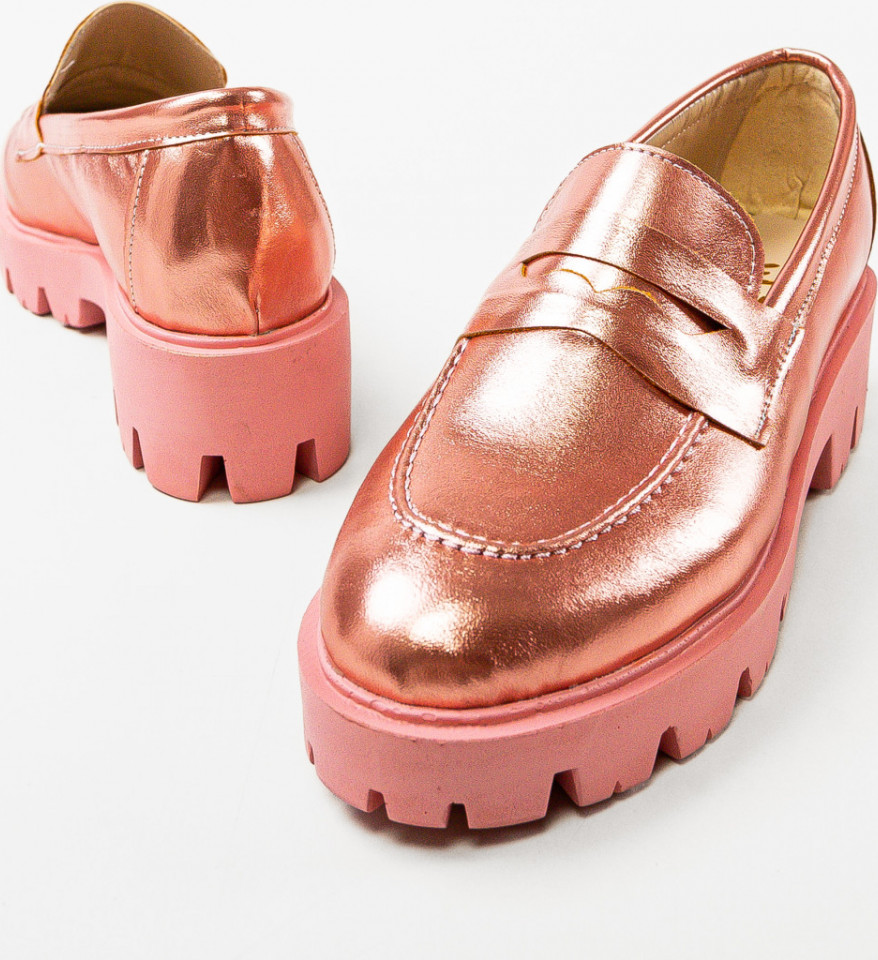 Pantofi Casual dama Gyna Roz - Img 4