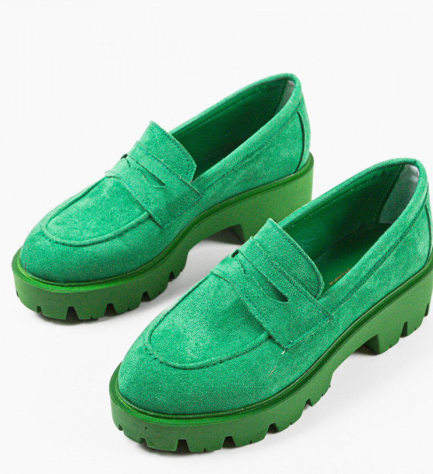Pantofi Casual dama Gyna Verzi - Img 3