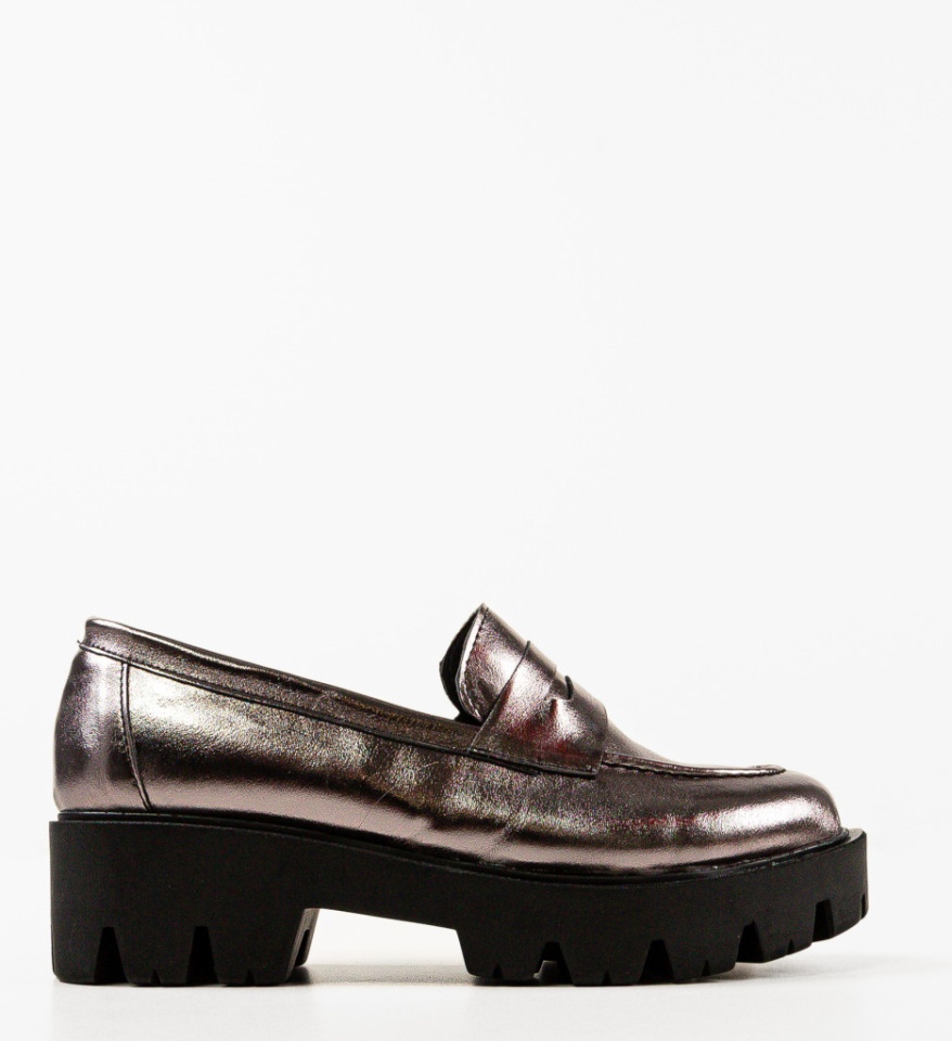 Pantofi Casual dama Kardy Gri - Img 10