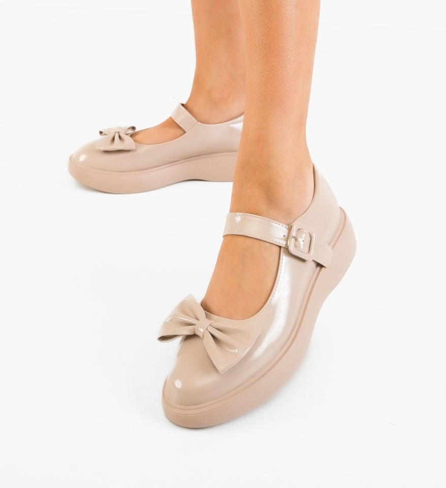 Pantofi Casual dama Melkior Roz - Img 5