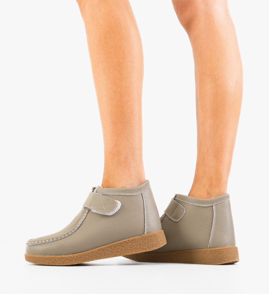 Pantofi Casual Debir Gri - Img 6