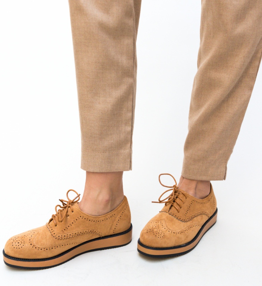Pantofi Casual Devonk Camel - Img 10