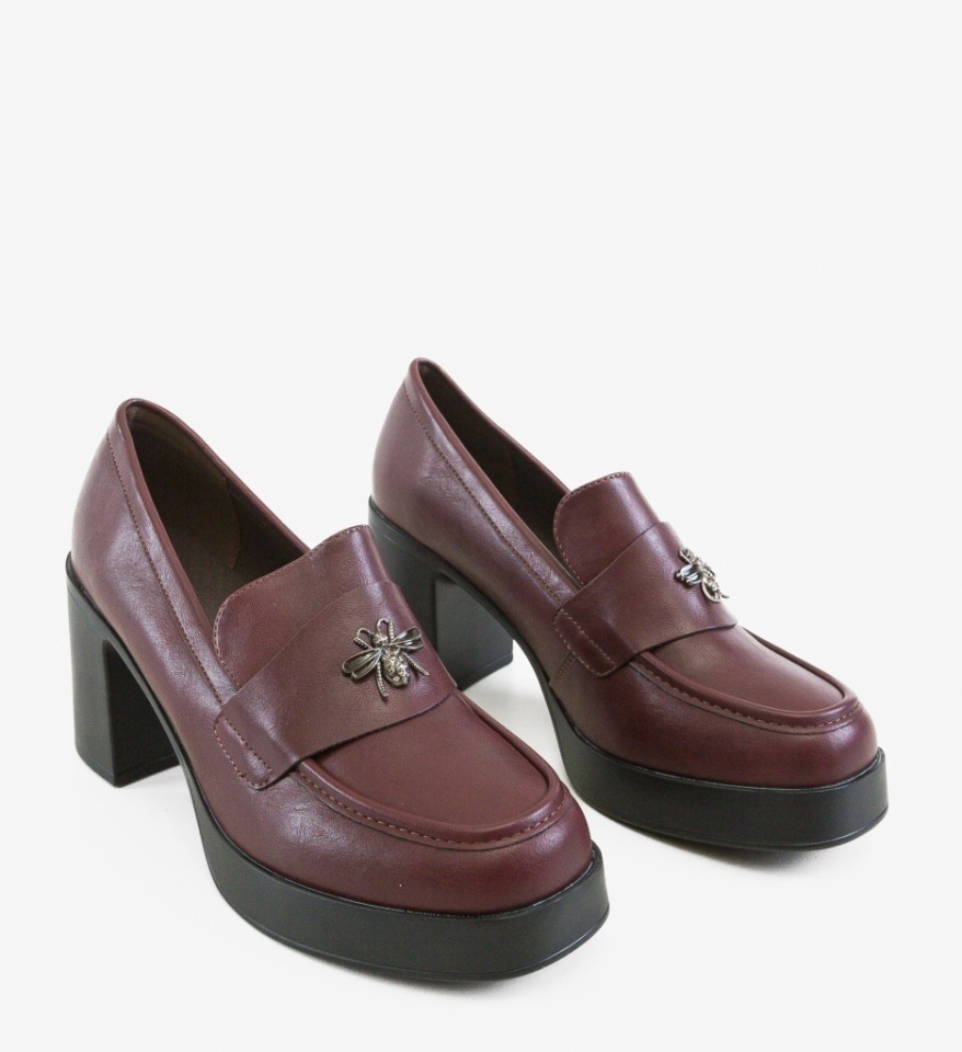 Pantofi Casual Diamus Grena - Img 2