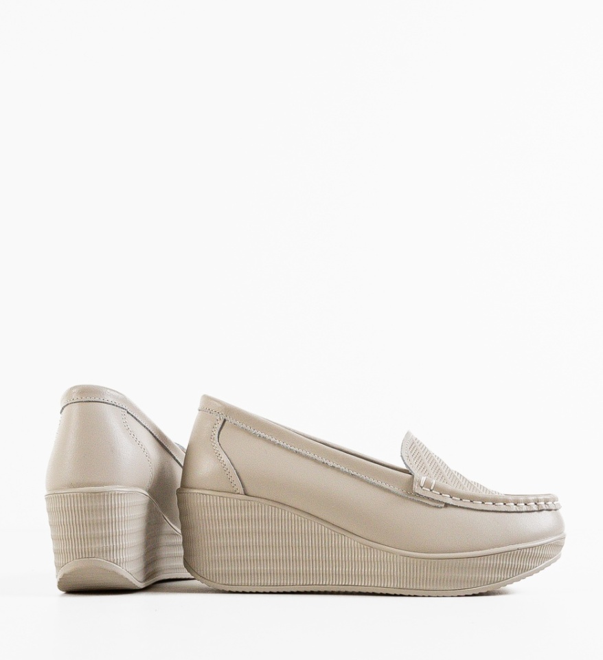Pantofi Casual Ely Gri - Img 2