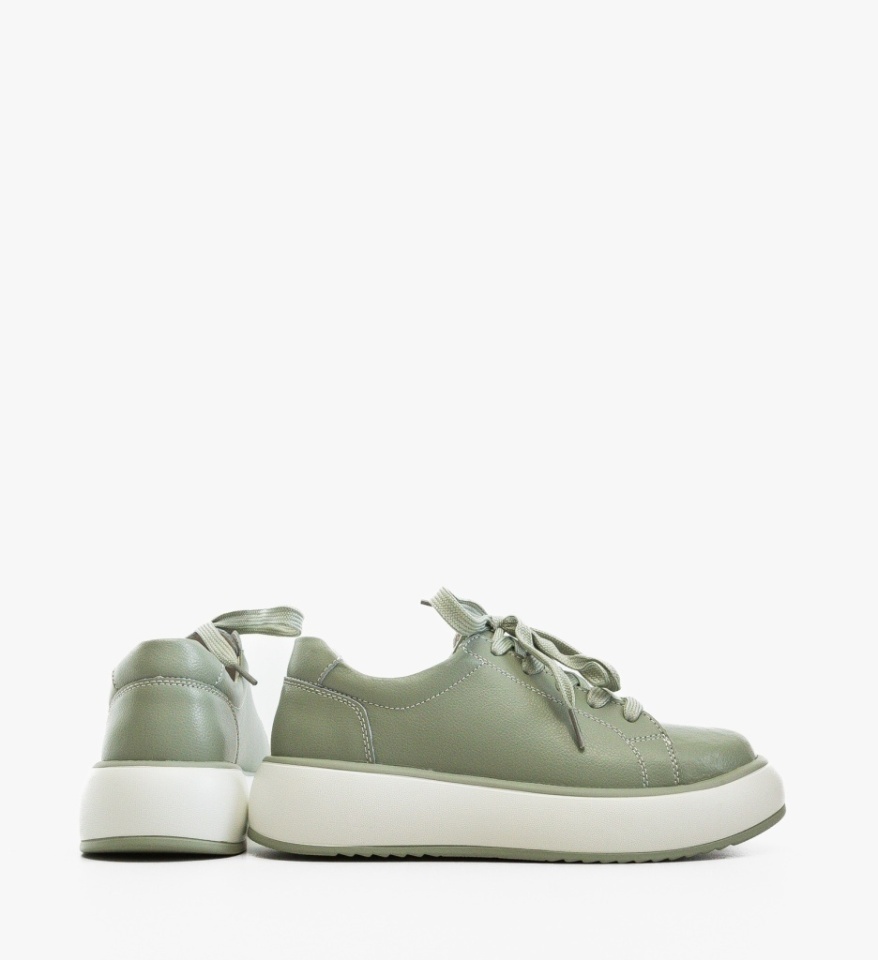 Pantofi Casual Floray Verzi - Img 2
