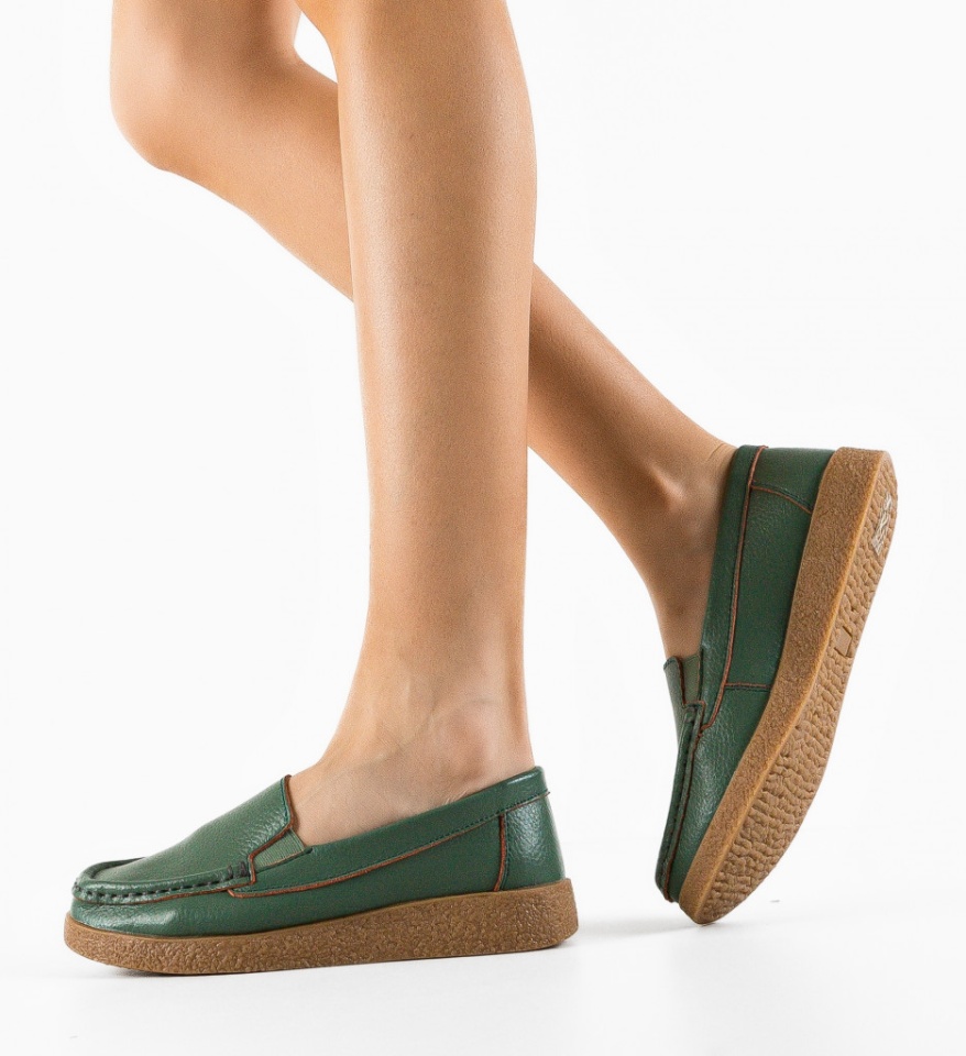 Pantofi Casual Givy Verzi - Img 6