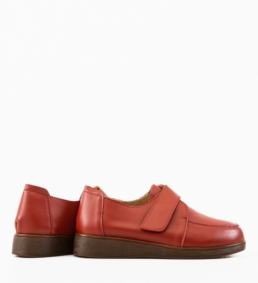 Pantofi Casual Grig Rosii - Img 3