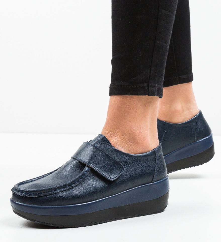 Pantofi Casual Groma Bleumarin - Img 10